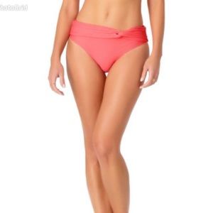 NWT Large Anne Cole twist Front Mid Rise Bikini